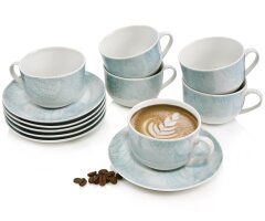 SÄNGER Kaffeetassen Set Sarti 12 teilig für 6 Personen