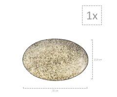 S&auml;nger Pompei Servierplatten oval 2 teilig