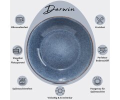 SÄNGER Suppenteller Set Darwin 4 teilig
